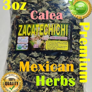 Calea Zacatechichi - Calea herb - Mexican Calea - Mexican dream herb - calea tea 3oz