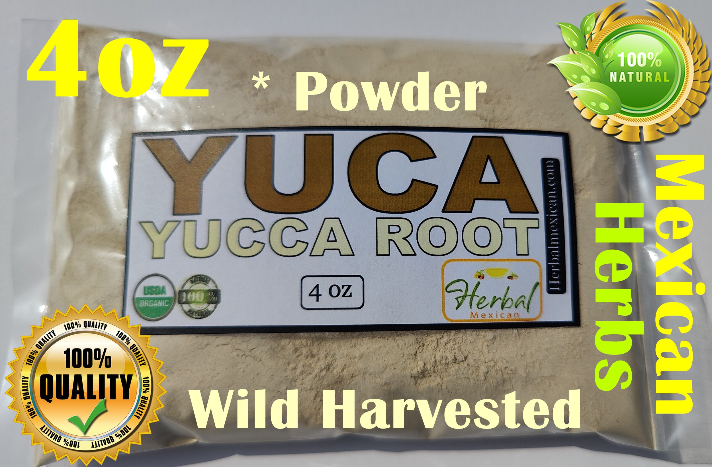 Yucca Root Powder Raiz De Yuca Yuca De Mojave Mojave Yucca Yucca Schidigera 4 Oz Etsy
