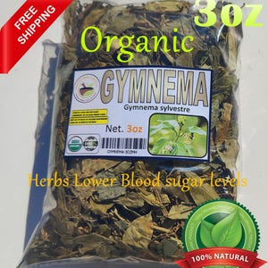 Gymnema leaf,Gymnema herb, Gymnema tea, Gymnema leaves,Organic Gymnema sylvestre  Hierba insulina 3oz