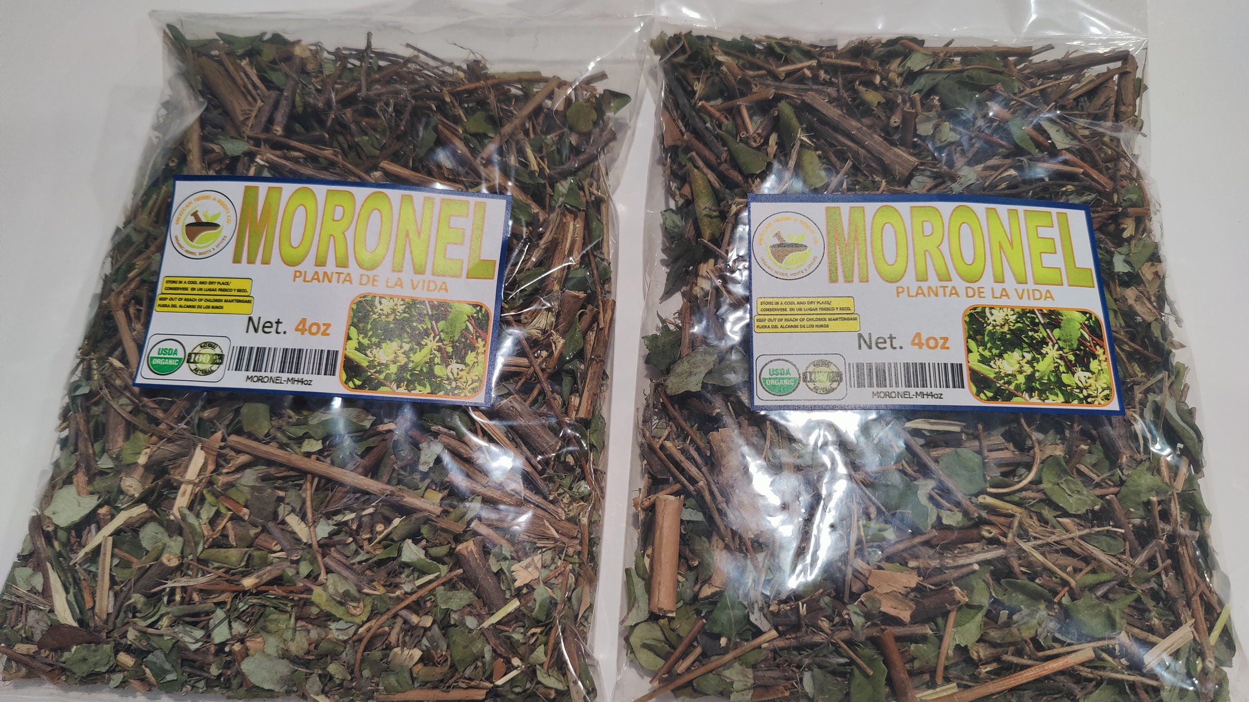 4oz Organic Moronel Tea (Ramas De Moronel) From Mexico - Natural Herbal Tea For Blood Health