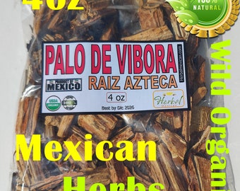 4oz Palo de vibora,Raiz Azteca, raiz de vibora, Palo de la vibora Mexican Herbs !!!