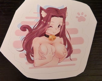 Cute Neko Cat Girl Sticker