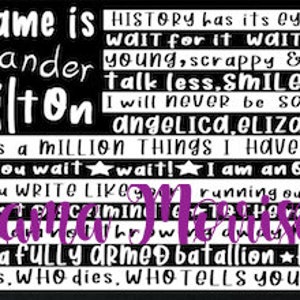 My name is Alexander Hamilton SVG