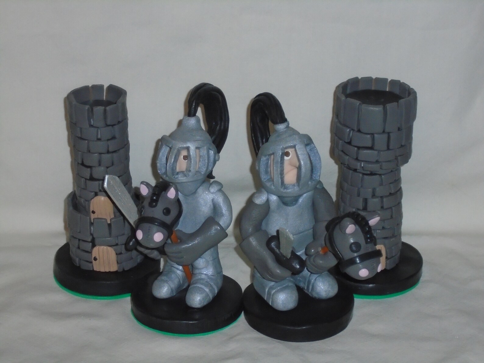 Polymer Clay Chess Set Etsy