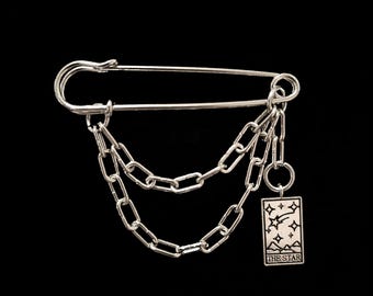 Tarot The Star Charm Pin