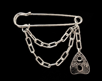 Ouija Goodbye Charm Pin
