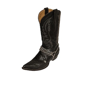 Cinturino per stivali in acciaio inossidabile Tough Love: stile Heartbreaker