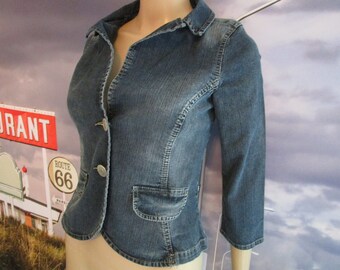 feminine jean jacket