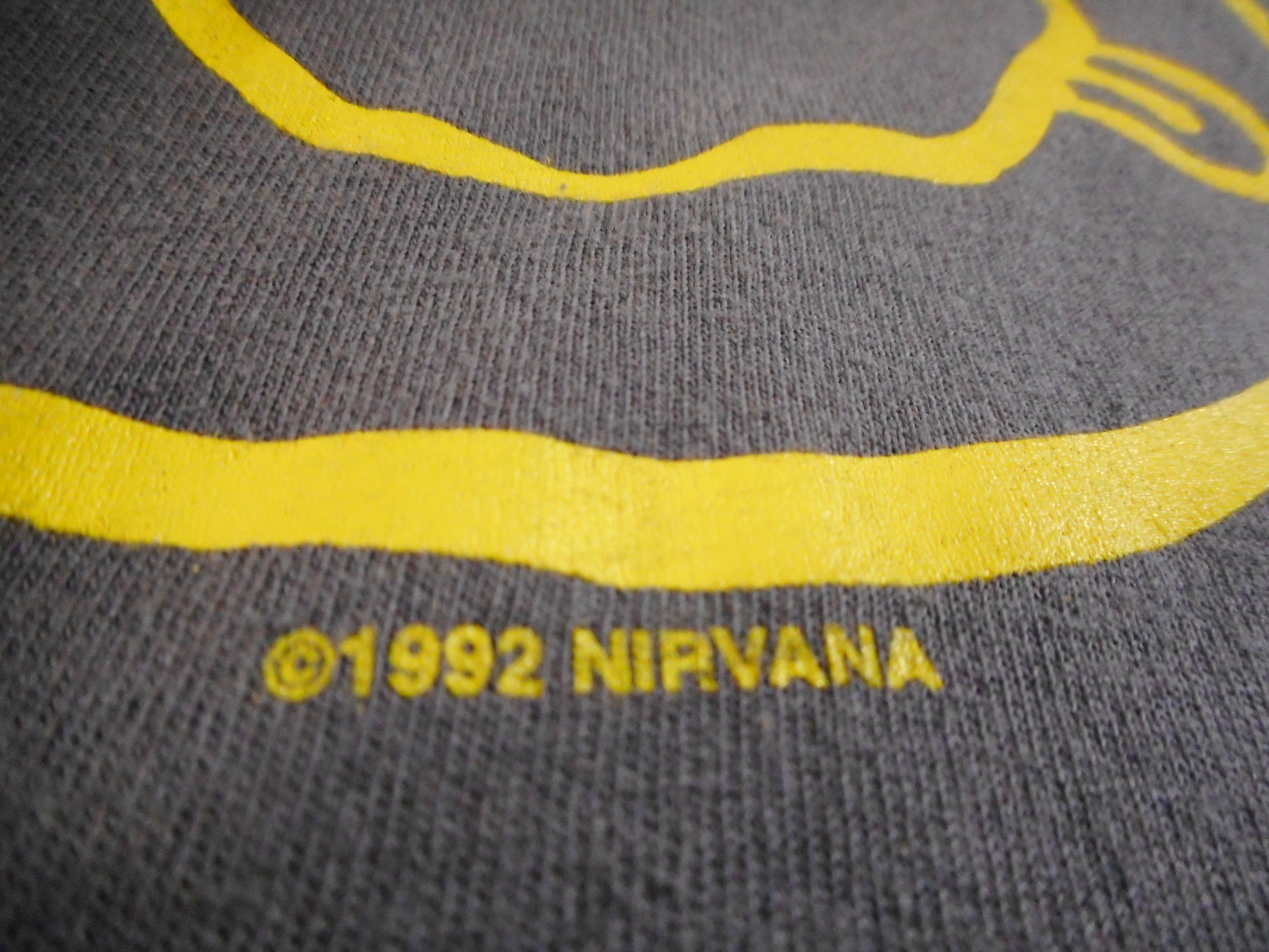 Nirvana Y2K 1992 Reproduction - Vintage Nirvana T-shirt Rare Nirvana Y2K 1992 Reproduction - Vintage Nirvana T-shirt Rare