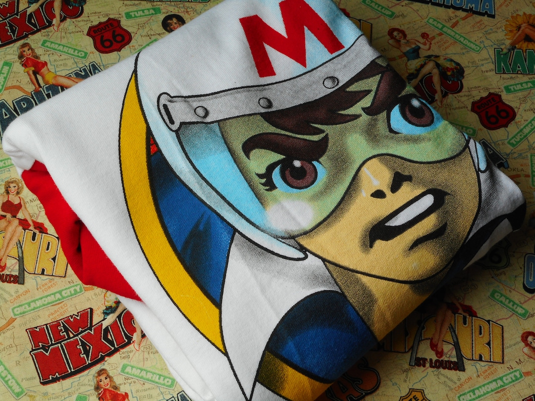Vintage Speed Racer T-shirt: Unused New 90s Mach Gogogo Anime Tee
