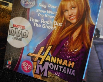 Sealed Hannah Montana DVD Game – Vintage Disney Collectible