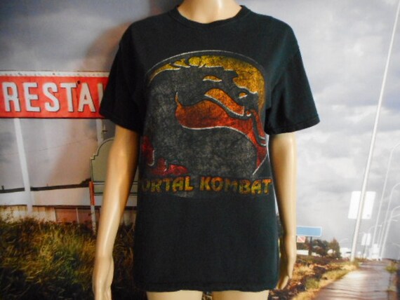 Mortal Kombat T-shirt - Vintage Video Game Tee - T