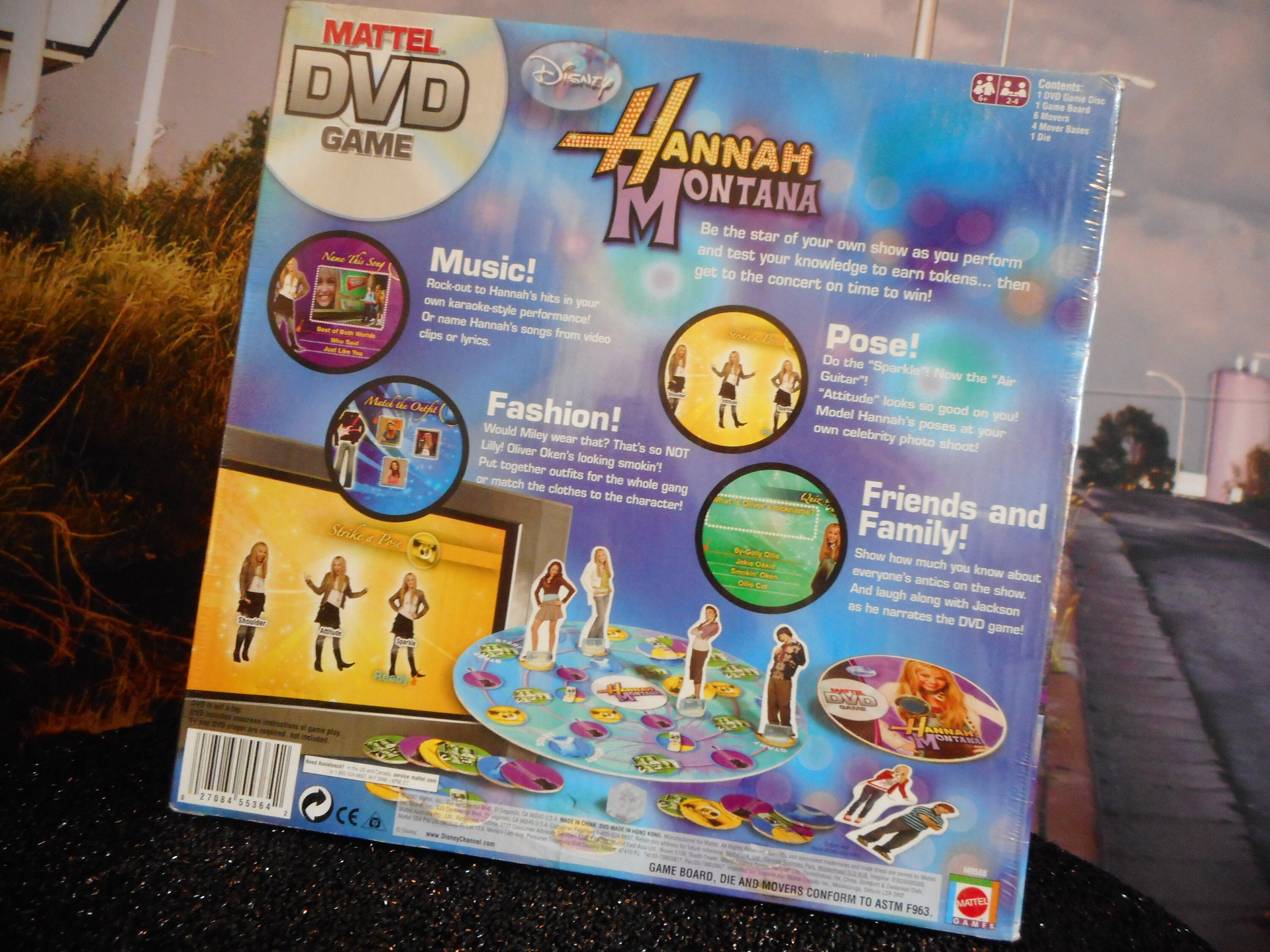 Hannah Montana Sealed Game DVD Game Hannah Montana miley Cyrus Disney