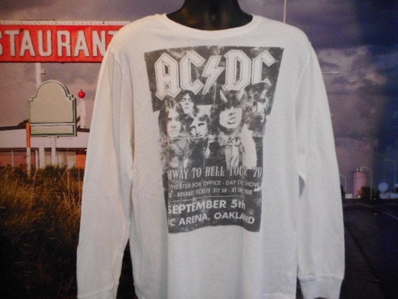 ACDC Long-sleeved Tee - Vintage T-shirt - Shirts -