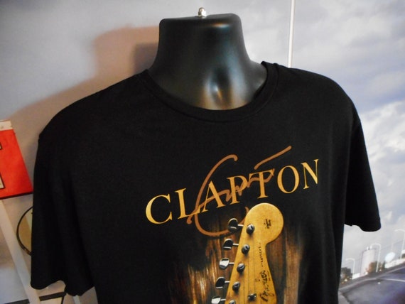 Eric Clapton Tee - Vintage T-shirt - Shirt Tee - C