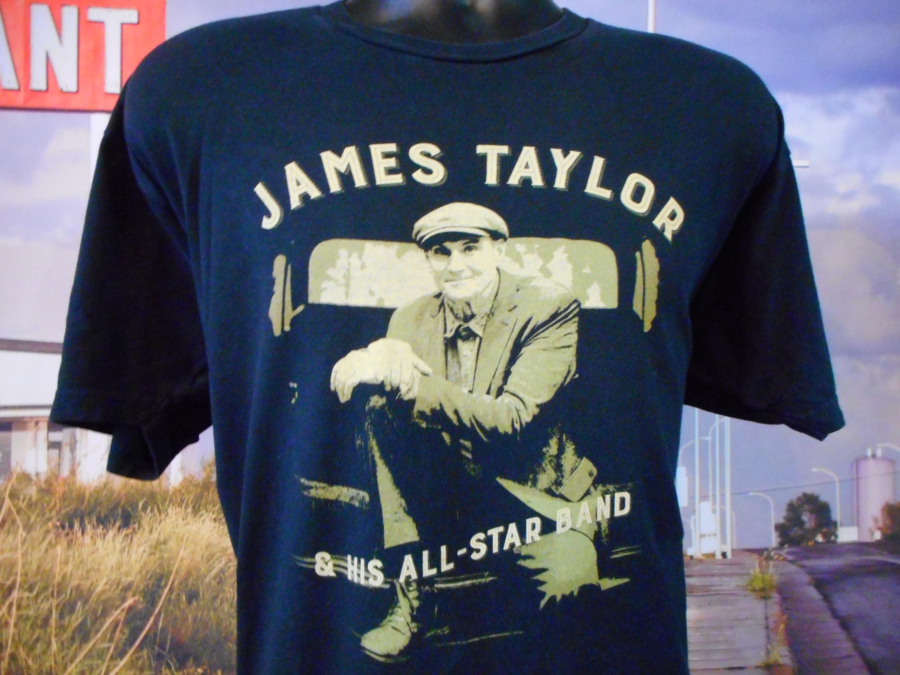 James Taylor Fire & Rain Tour Tシャツ 1981 James Taylor Fire and Rain - Etsy