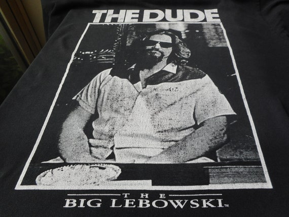 00s Big Lebowski the dude Tシャツ Vintage Vintage the Big Lebowski T-shirt: the Dude Graphic Tee - Etsy