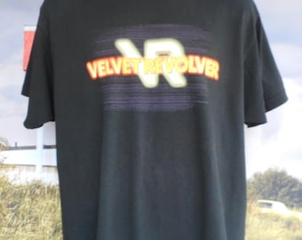 Vtg 04 VELVET REVOLVER TSHIRT // 90s Y2K Vintage Slash Stp Rock