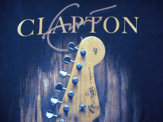 Eric Clapton Shirt - Vintage T-shirt - Tee - Clot… - image 4