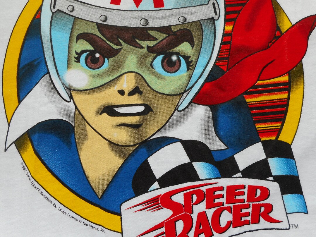 Vintage Speed Racer T-shirt: 90s Mach Gogogo Anime Tee, Made in