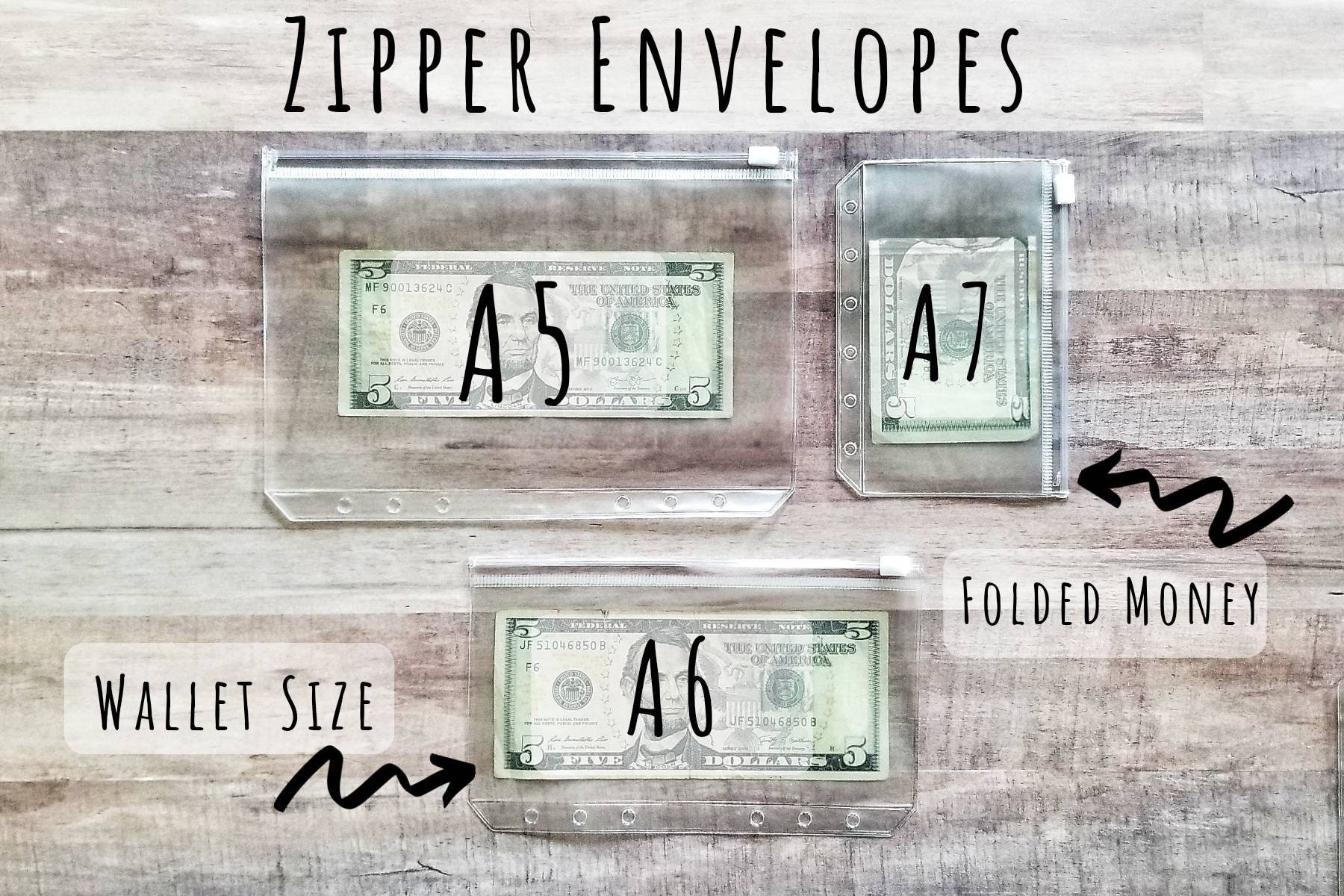 A7 Cash Envelope Binder – Papers by Jessica Ann