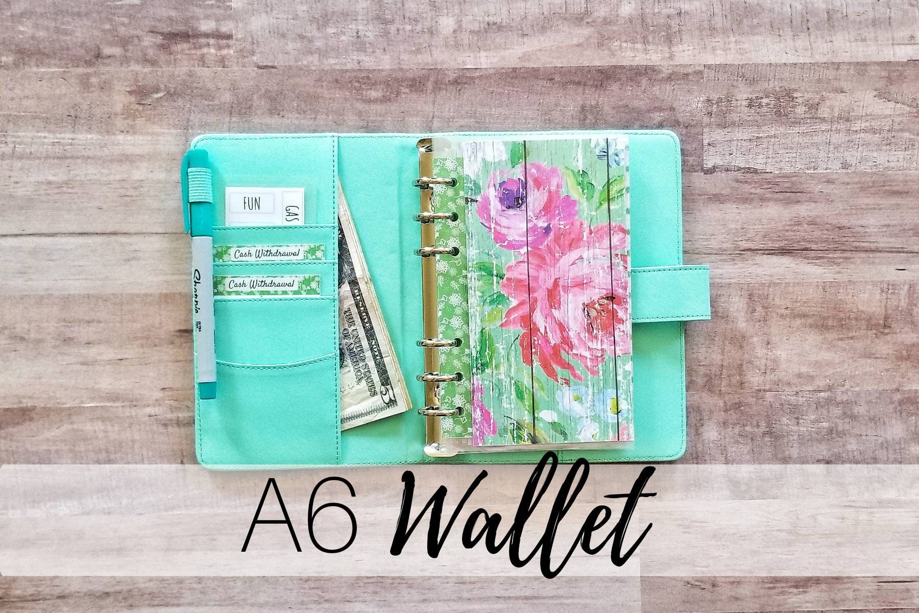 Cash Envelope System Money Binder Laminated Cash Envelopes Etsy