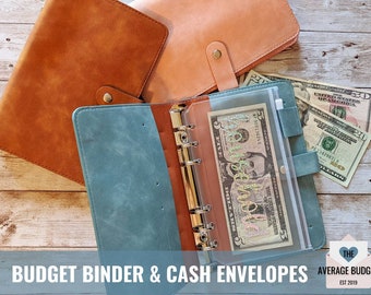 Cash Stuffing, Budget Binder, A6 Binder, Clear Envelopes, Laminated Cash Envelopes, Dave Ramsey, Filofax, Cash Divider, A6 Budget Binder