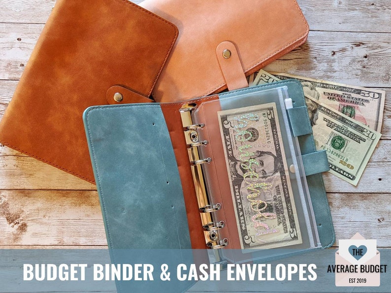 Cash Envelope, Budget Binder, A6 Binder, Clear Envelopes, Laminated Cash Envelopes, Dave Ramsey, Filofax, Cash Divider, A6 Budget Binder 