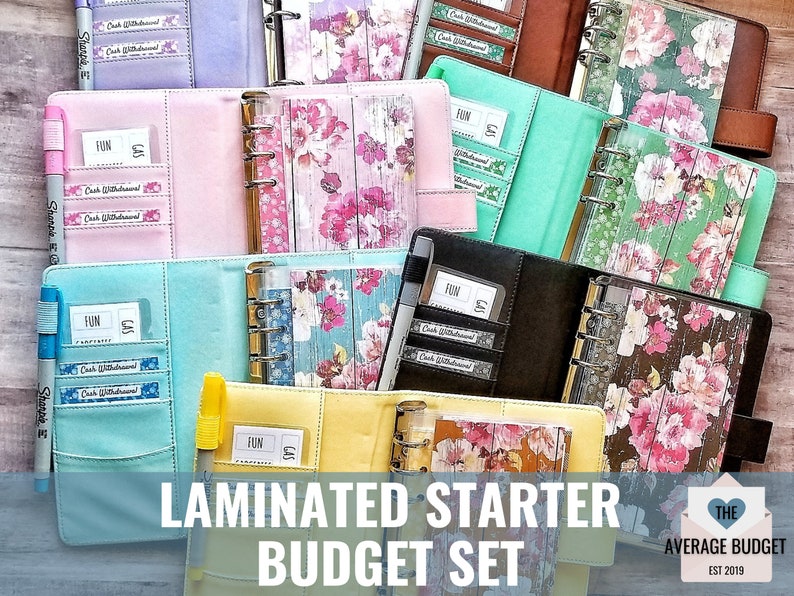 Budget Binder, Cash Stuffing, Laminated Cash Envelopes, Dave Ramsey, Budget Planner, Cash Divider, Vinyl Envelopes image 1