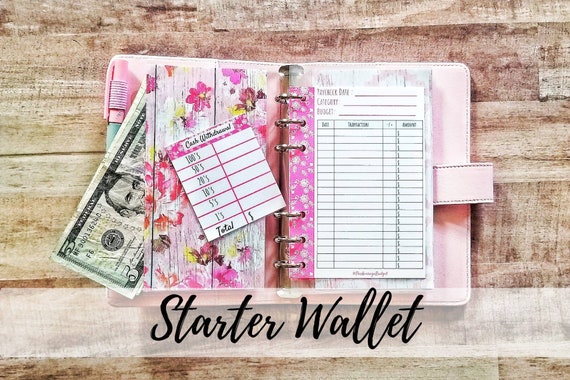 Cash Envelope System, A5 A6 A7 Planner Wallet Binder, Laminated Cash  Envelope System, Dave Ramsey, Kate Spade, Filofax, Budget Inserts 