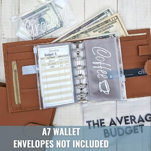 Cash Stuffing Binder, Cash Envelopes, A7 Cash Envelopes, Budget Binder, Savings Challenge, Sinking Funds image 2