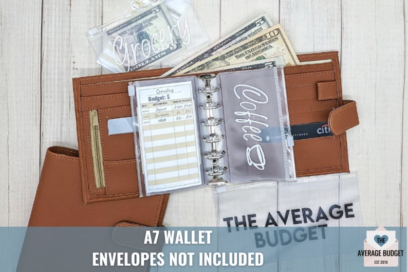 Cash Stuffing Binder, Cash Envelopes, A7 Cash Envelopes, Budget Binder, Savings Challenge, Sinking Funds image 2