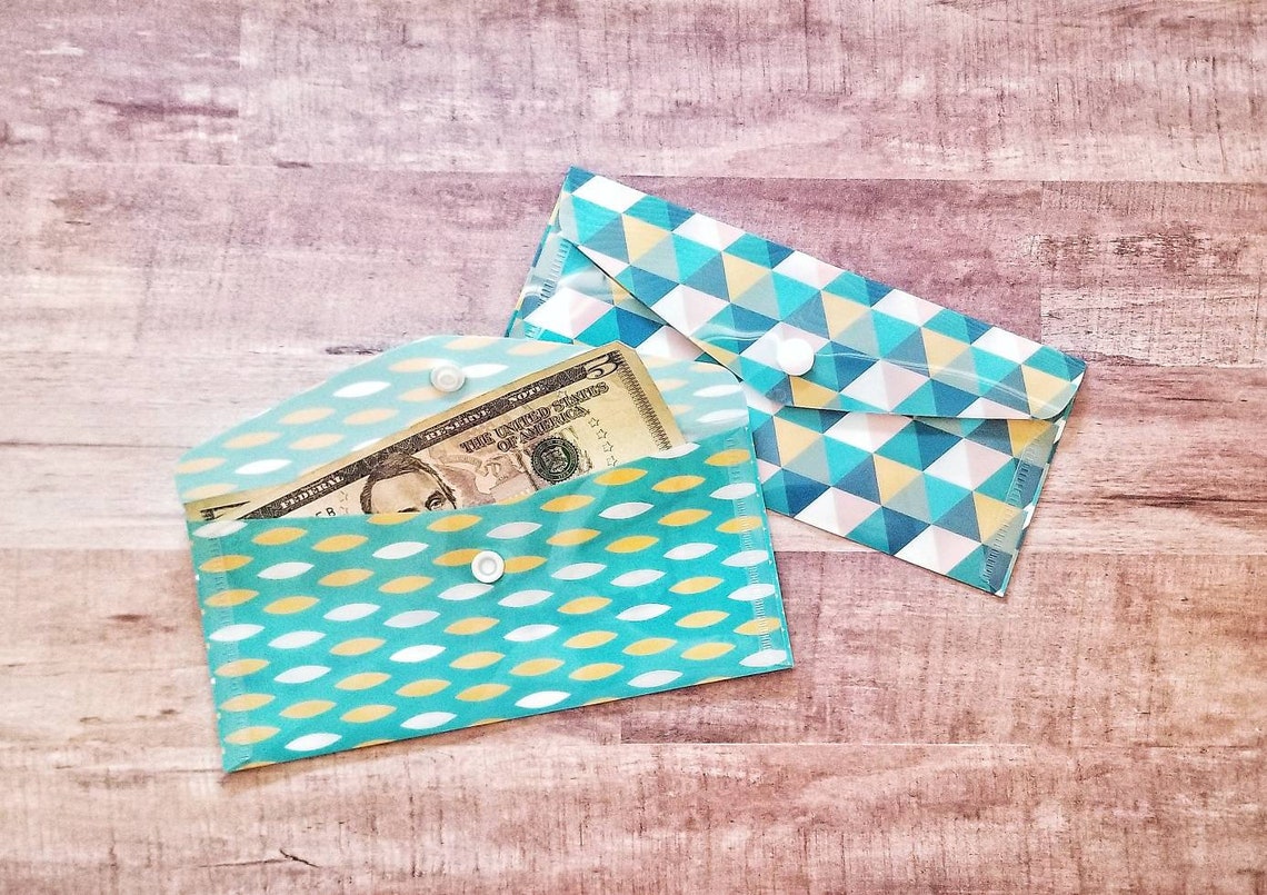 Cash Envelopes Laminated Cash Envelopes Cash Envelope Etsy