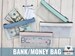 Money Bag, Bank Bag, Cash Envelopes, Clear Zipper Envelopes,Budget Binder, Laminated Cash Envelopes, Budget Book, A6 Binder 