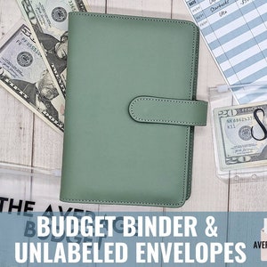 Cash Envelopes, Cash Envelope System, Cash Inserts, Budget Binder, Laminated Cash Envelopes, Dave Ramsey, Budget Book, A6 Binder