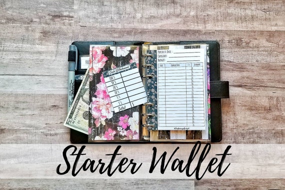 Cash Envelope System, A5 A6 A7 Planner Wallet Binder, Laminated Cash  Envelope System, Dave Ramsey, Kate Spade, Filofax, Budget Inserts 