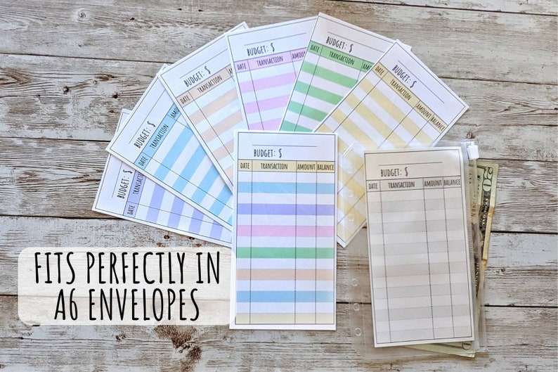 Printable Cash Envelope Templates to Help You Organize Your Money 14