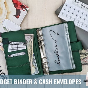 Cash Envelope System Budget Binder Cash Envelopes A5 