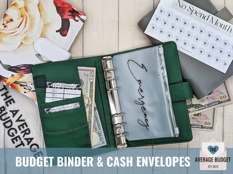 Cash Envelopes, Cash Envelope System, Cash Inserts, Budget Binder, Laminated Cash Envelopes, Dave Ramsey, Budget Book, A6 Binder 