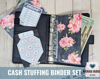 Budget Binder, Cash Stuffing,  Savings Envelopes, Laminated Envelopes