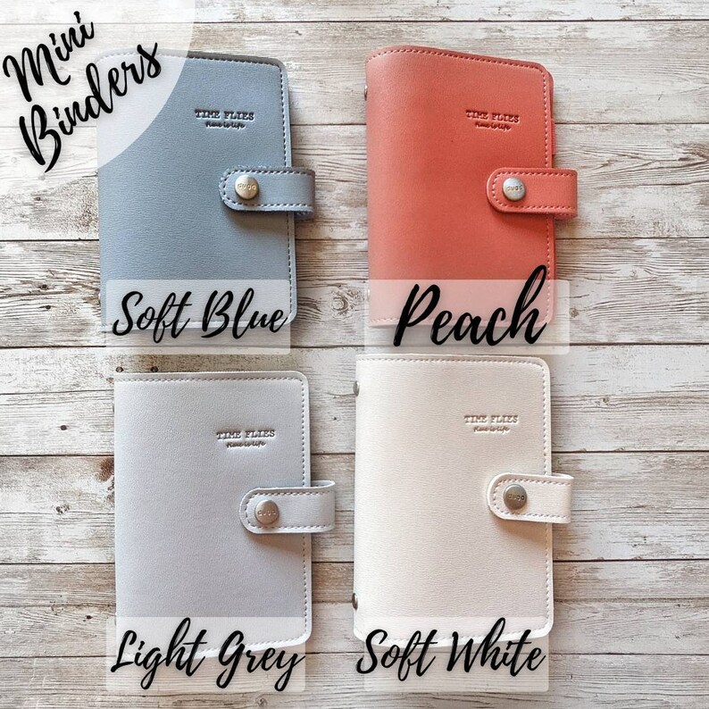Budget Binder Cash Envelope System A5 A6 A7 Binder Etsy