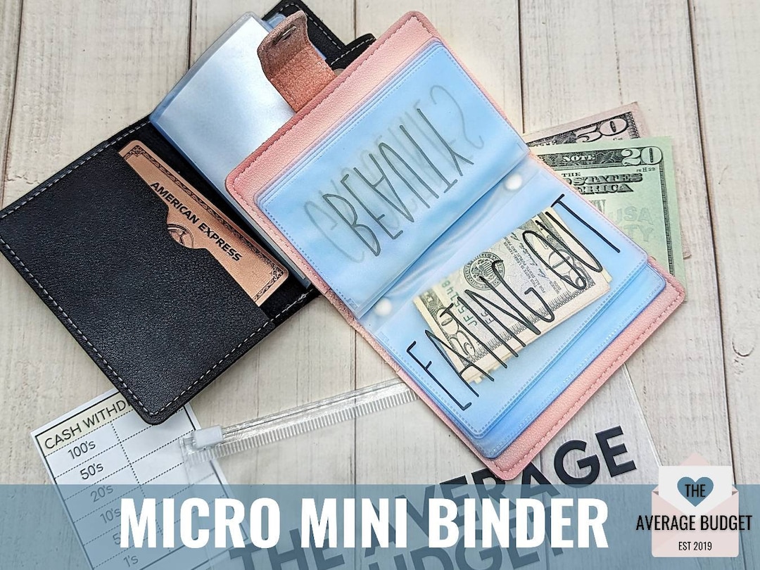 A7 and Micro Budget Binders & Envelopes – The Average Budget