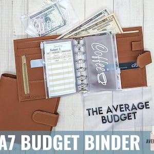 A7 Binder, Cash Envelopes, A7 Cash Envelopes, Budget Binder, Savings Challenge, Sinking Funds