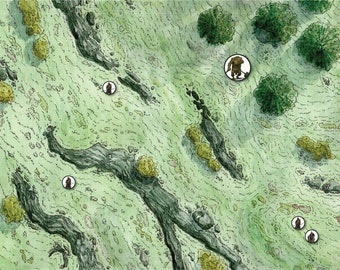 RPG Map, Frosty Tundra