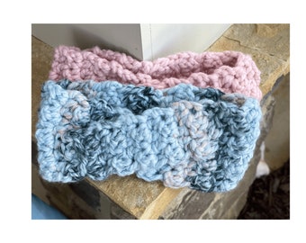 Chunky Headband | Handmade Crochet Headband | Womens Crochet Headband | Ear warmer | Chunky Ear warmer | READY TO SHIP
