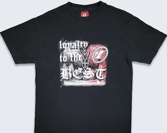 Allen Iverson Vintage 00s Reebok Basketball T-Shirt - Loyalty to the Best - Limited Edition - NBA Basketball - Size Men's M - FREE Shipping