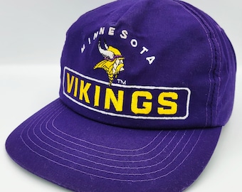 Minnesota Vikings Vintage 80s Sports Specialites Snapback Hat - NFL Football Purple Baseball Cap - One Size Fits All - Free SHIPPING