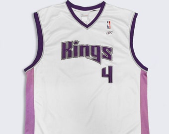 Reebok, Shirts, Authentic Nba Sacramento Kings Brad Miller Sewn  Basketball Jersey By Reebok