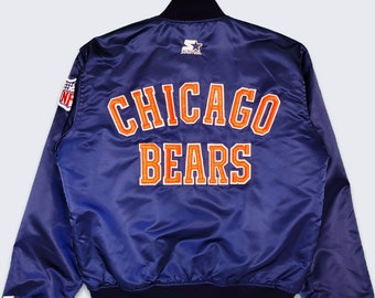 Chicago Bears Starter Jacket - Etsy