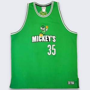 Mickey Mouse Vintage Celtics Irish Disney Basketball Jersey - XXL - 2XL - FREE SHIPPING